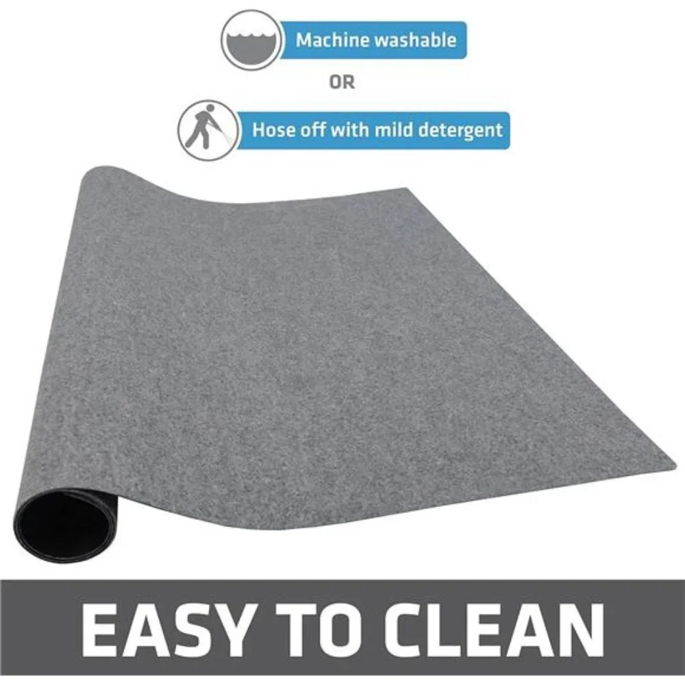 Dog Crate Mat Liner, Absorbs Urine, Waterproof, Non-Slip, Washable Puppy Pee Pad